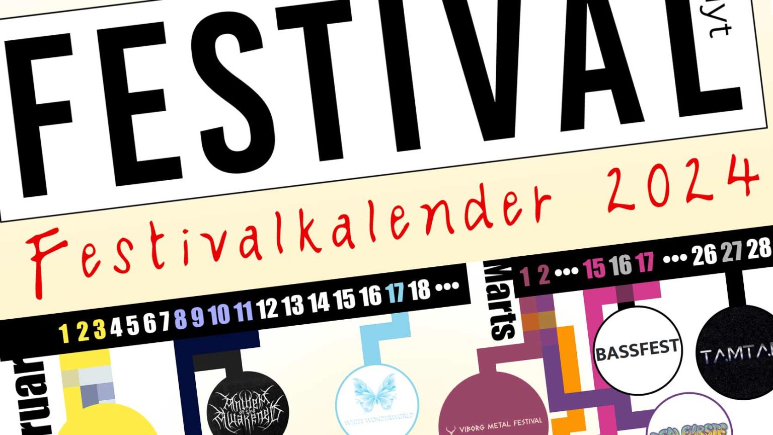 Festivalnyts Festivalkalender 2024 er online Festivalnyt